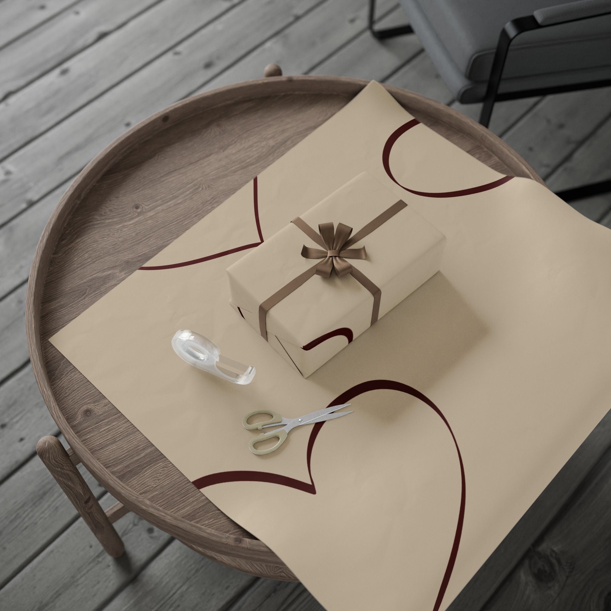 Soft Devotion — Luxury Matte Gift Wrap