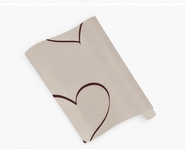 Soft Devotion — Luxury Matte Gift Wrap